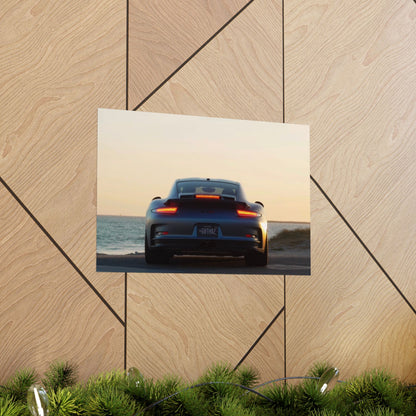 Porsche 911 GT3RS on the Beach