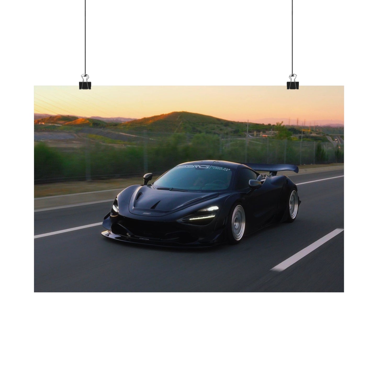 Liberty Walk Mclaren 720S at Sunset (Horizontal)